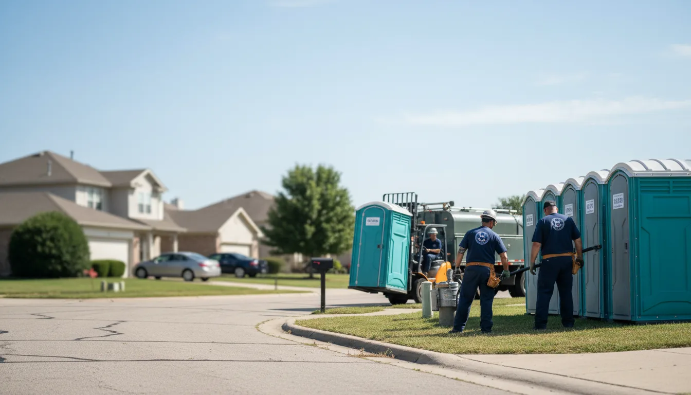 Porta Potty Rental in Dover, OK near me